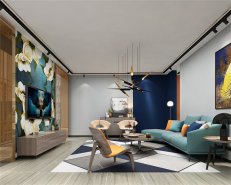 南坪房子裝修硬裝、軟裝為了搭配顏色,設(shè)計(jì)師還