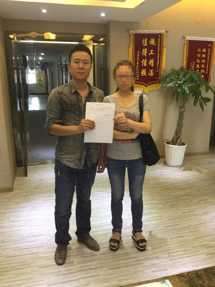 裝修精益求精：客戶(hù)親送感謝信